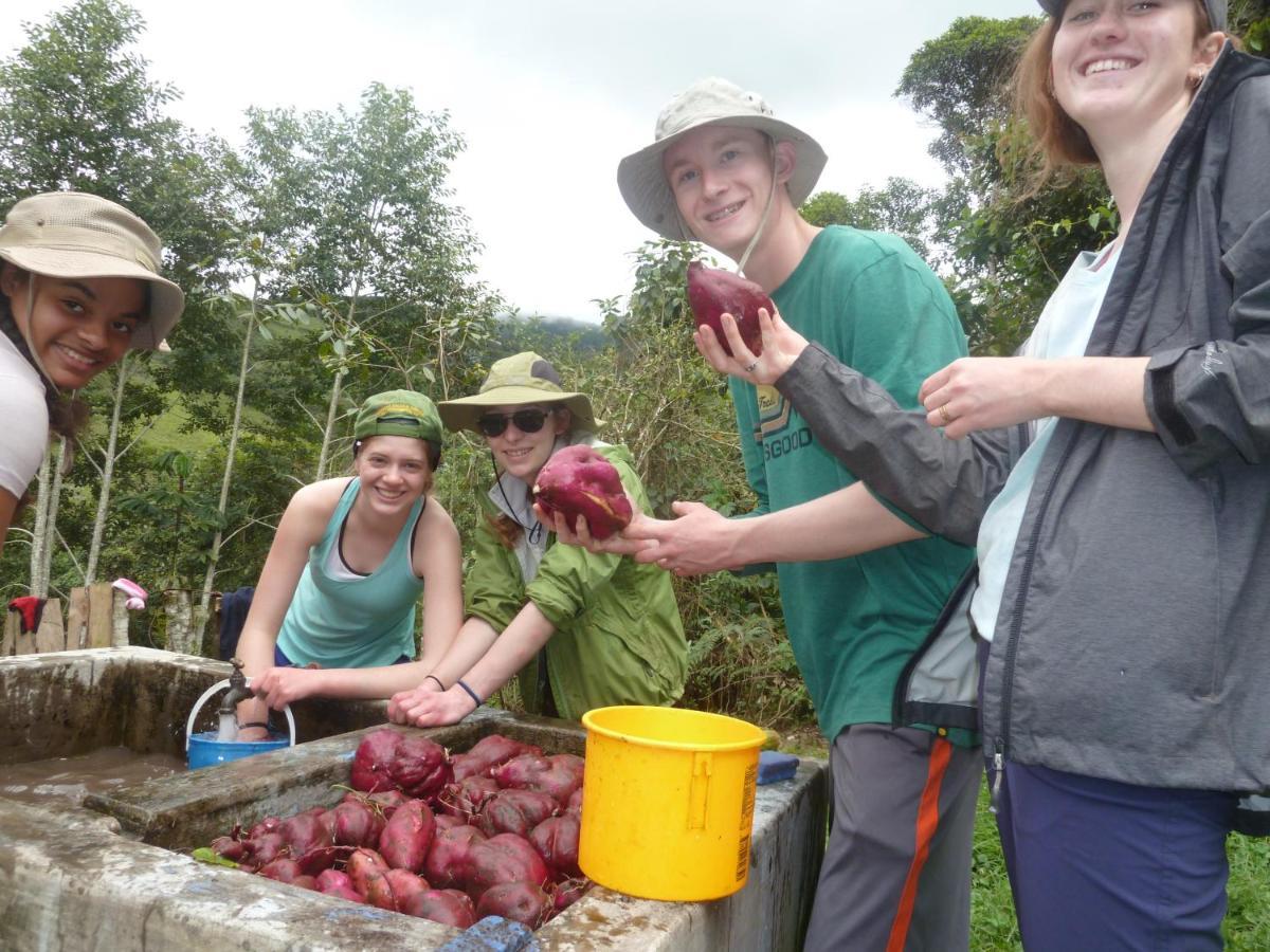 Patricia And Ned'S Cloud Forest Farm Cotacachi Esterno foto